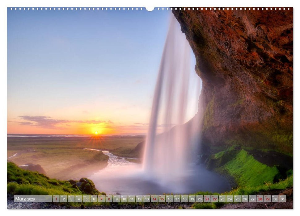 Im Bann des Nordens - Island (CALVENDO Wandkalender 2026)