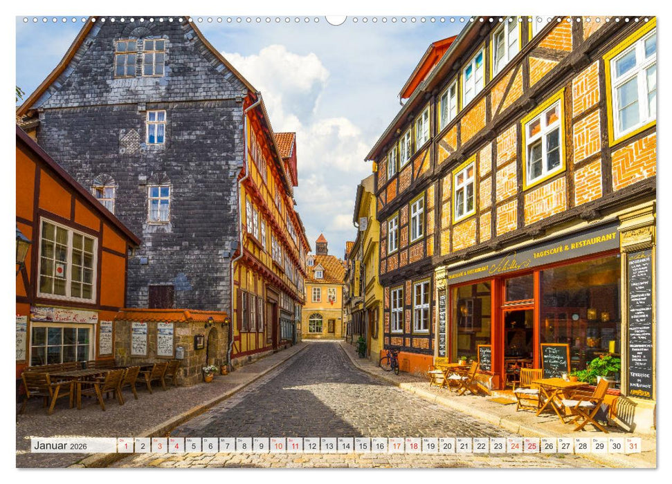 Quedlinburg Impressionen (CALVENDO Wandkalender 2026)