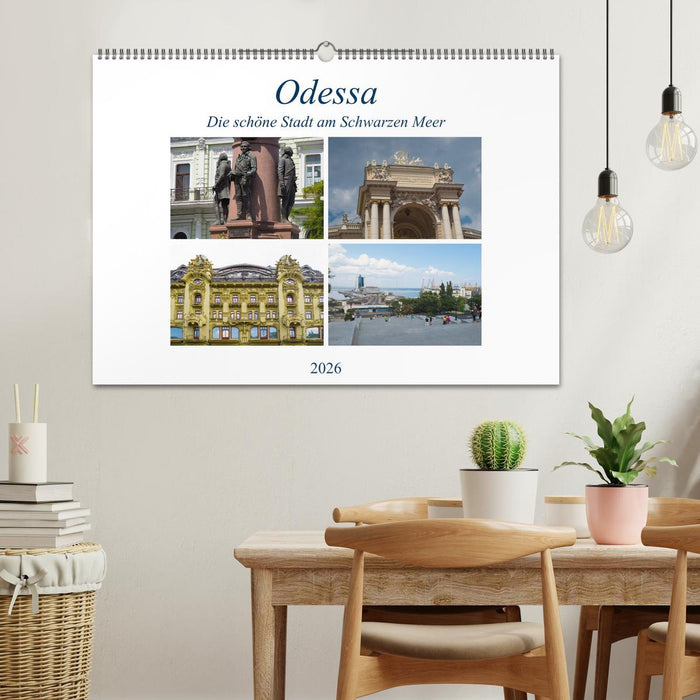 Odessa- Die schöne Stadt am Schwarzen Meer (CALVENDO Wandkalender 2026)