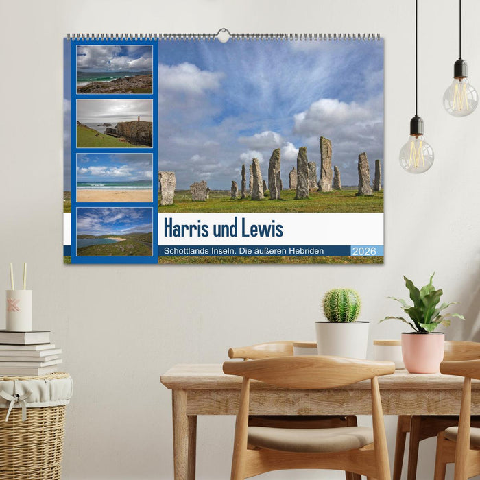 Harris und Lewis - Schottlands Inseln. Die äußeren Hebriden (CALVENDO Wandkalender 2026)