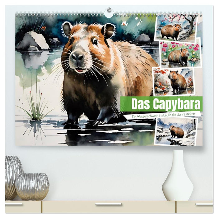 Das Capybara (CALVENDO Premium Wandkalender 2026)