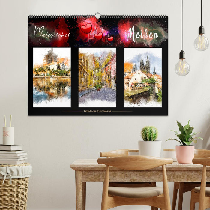 Malerisches Meißen (CALVENDO Wandkalender 2026)