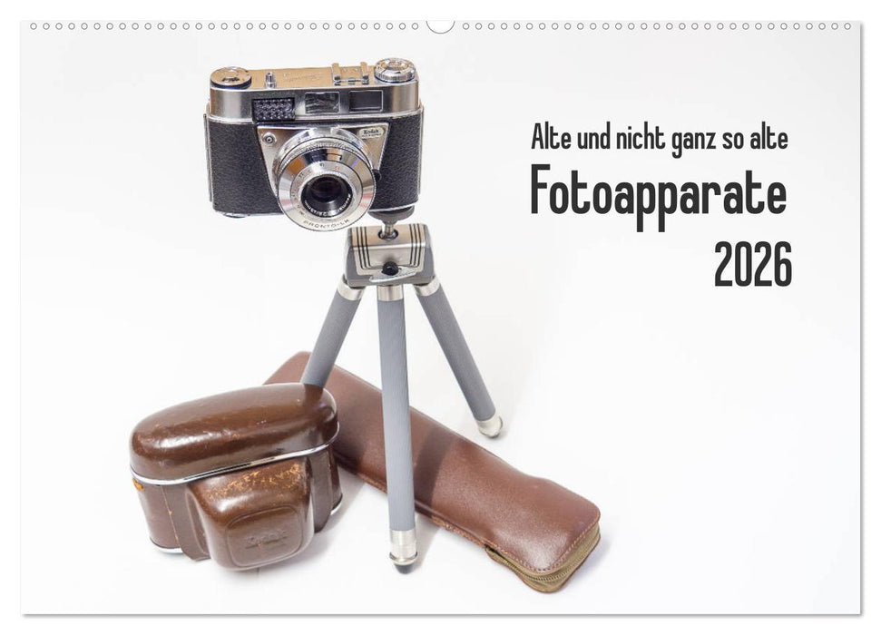 Alte und nicht ganz so alte Fotoapparate (CALVENDO Wandkalender 2026)