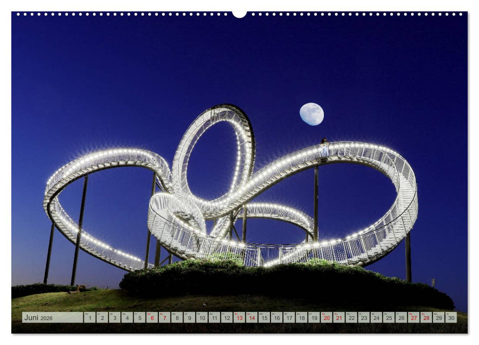 RUHRPOTT LICHTER (CALVENDO Wandkalender 2026)