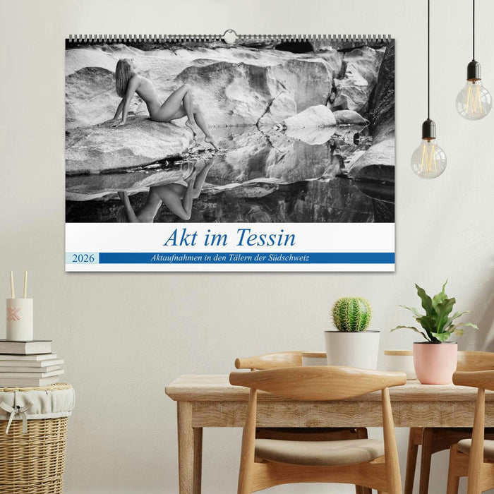 Akt im Tessin (CALVENDO Wandkalender 2026)