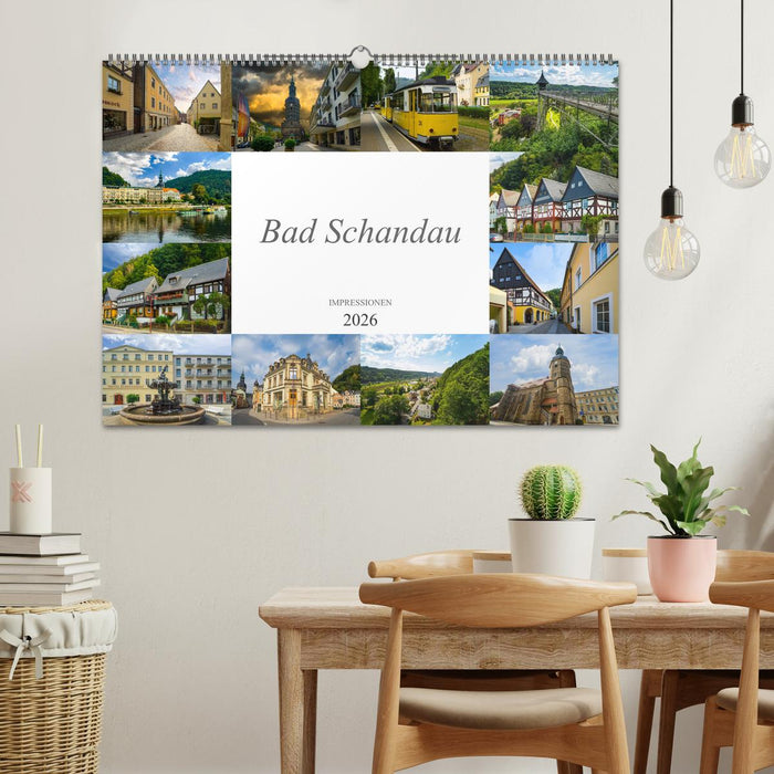Bad Schandau Impressionen (CALVENDO Wandkalender 2026)