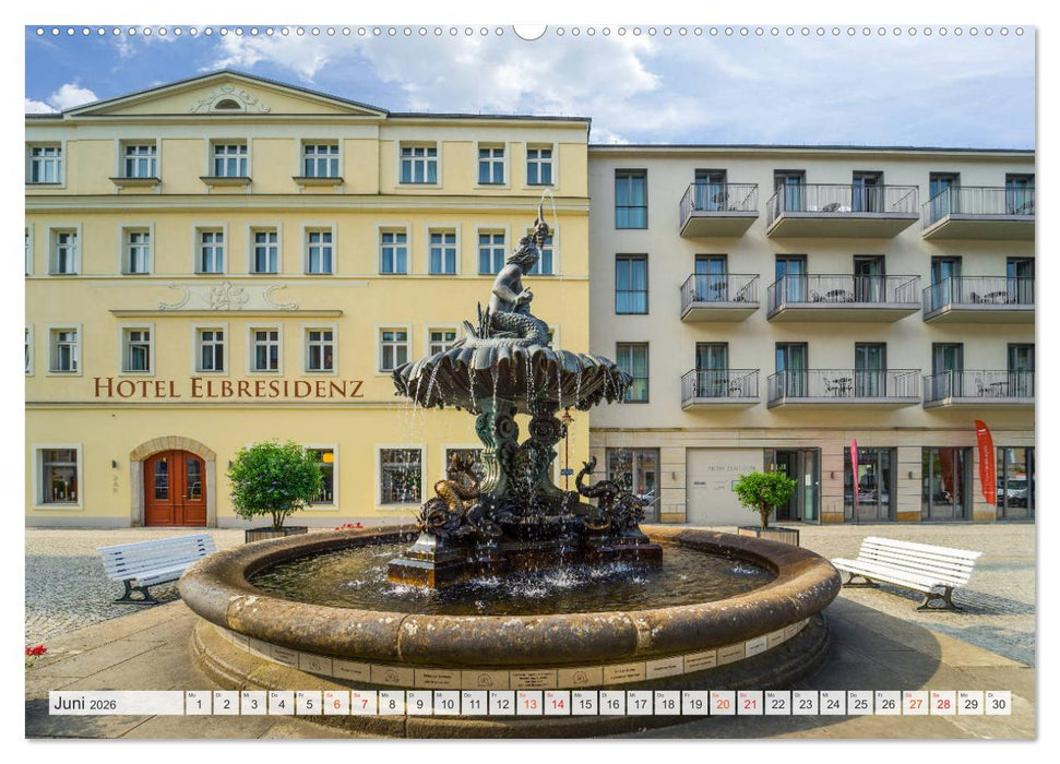 Bad Schandau Impressionen (CALVENDO Wandkalender 2026)