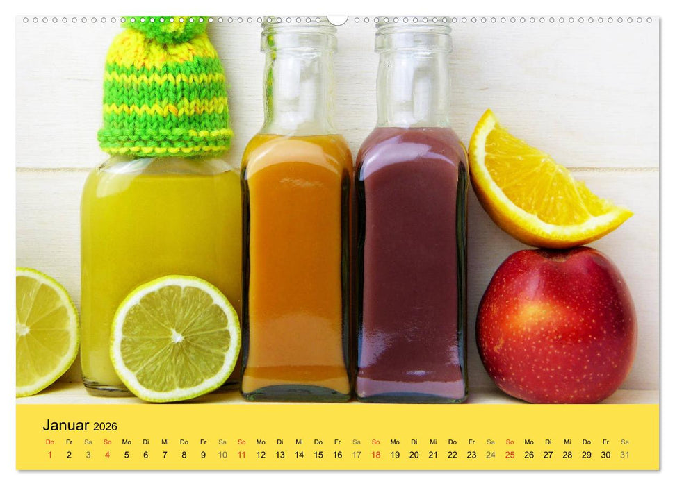 Gibt das Leben dir Zitronen, frag nach Zucker und Gewürzen! (CALVENDO Wandkalender 2026)
