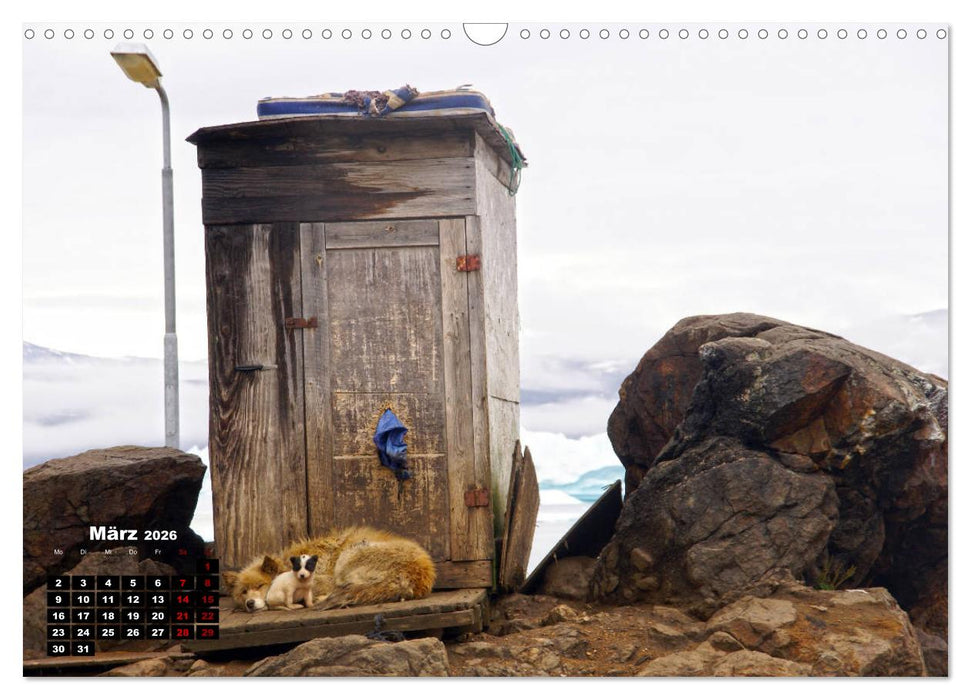 "Stille Örtchen" in den Bergen (CALVENDO Wandkalender 2026)
