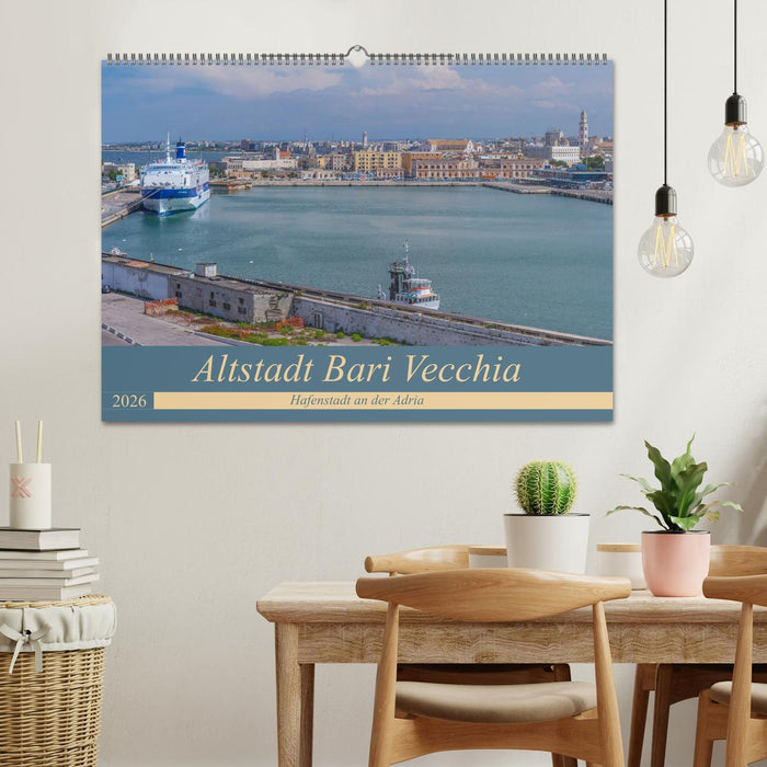 Altstadt Bari Vecchia (CALVENDO Wandkalender 2026)