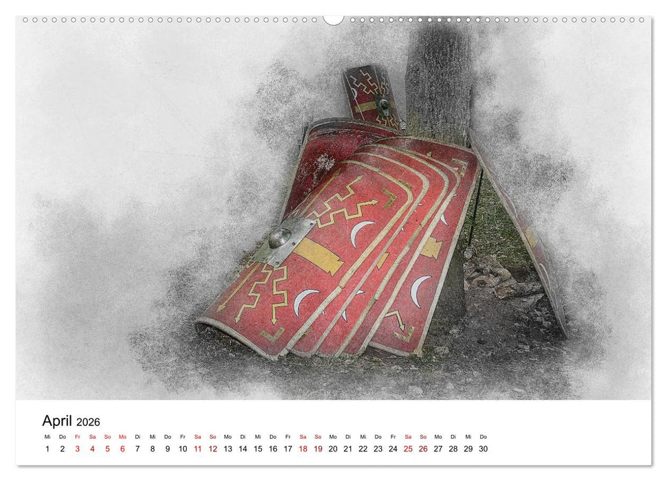 Zur Zeit der römischen Legion (CALVENDO Wandkalender 2026)