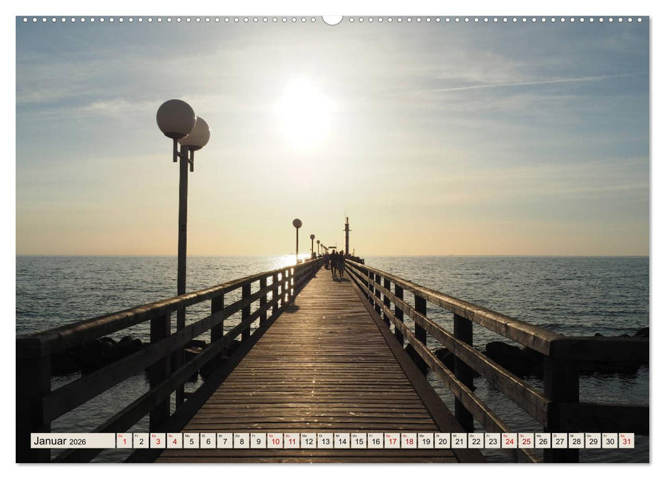 Ostseebad Wustrow Küstenimpressionen (CALVENDO Wandkalender 2026)
