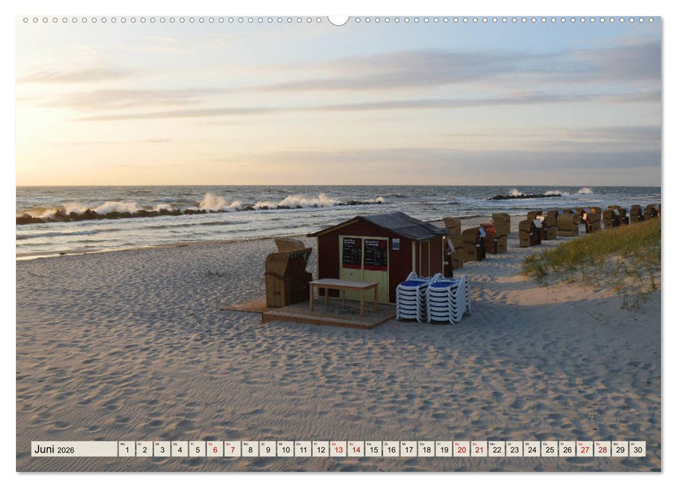 Ostseebad Wustrow Küstenimpressionen (CALVENDO Wandkalender 2026)