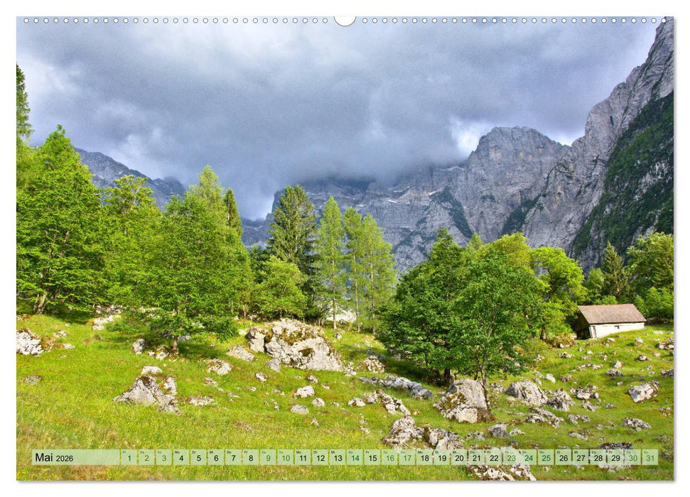 Slowenien - Impressionen eines Naturjuwels (CALVENDO Wandkalender 2026)