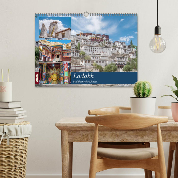 Ladakh - Buddhistische Klöster (CALVENDO Wandkalender 2026)