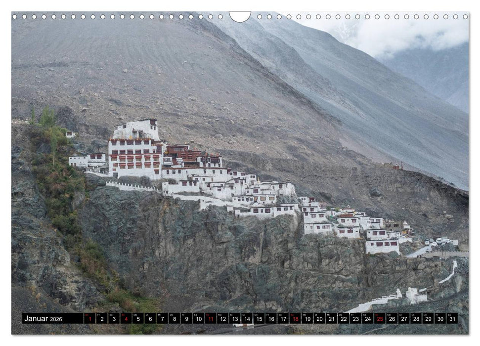 Ladakh - Buddhistische Klöster (CALVENDO Wandkalender 2026)