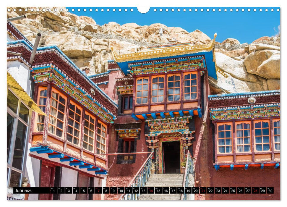 Ladakh - Buddhistische Klöster (CALVENDO Wandkalender 2026)