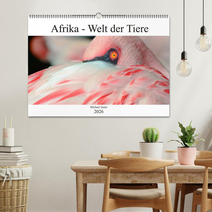 Afrika - Welt der Tiere (CALVENDO Wandkalender 2026)