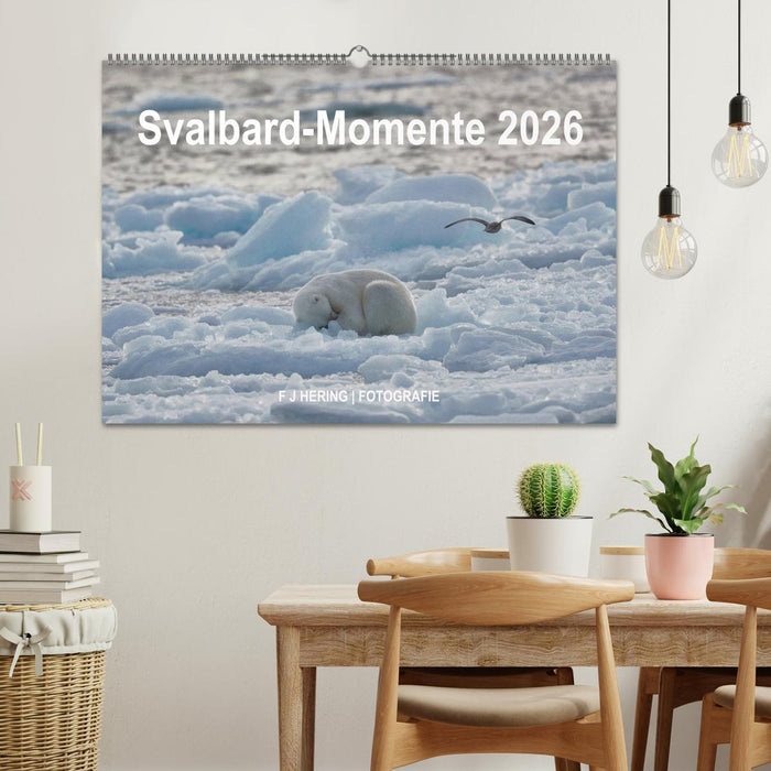 Svalbard-Momente (CALVENDO Wandkalender 2026)
