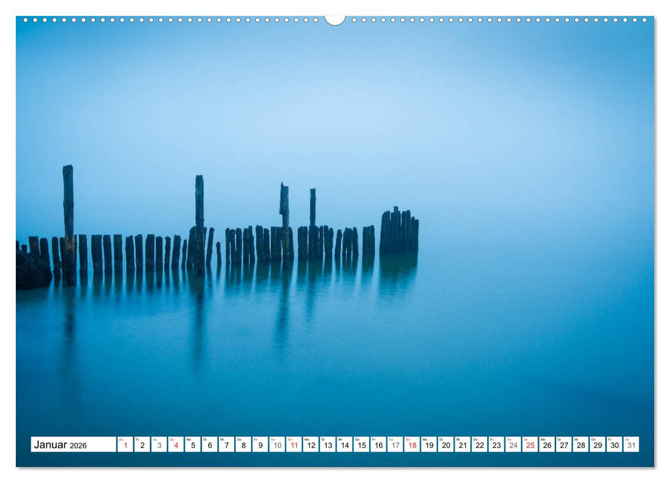 Insel Rügen - Die Küste von Sellin bis Kap Arkona (CALVENDO Wandkalender 2026)