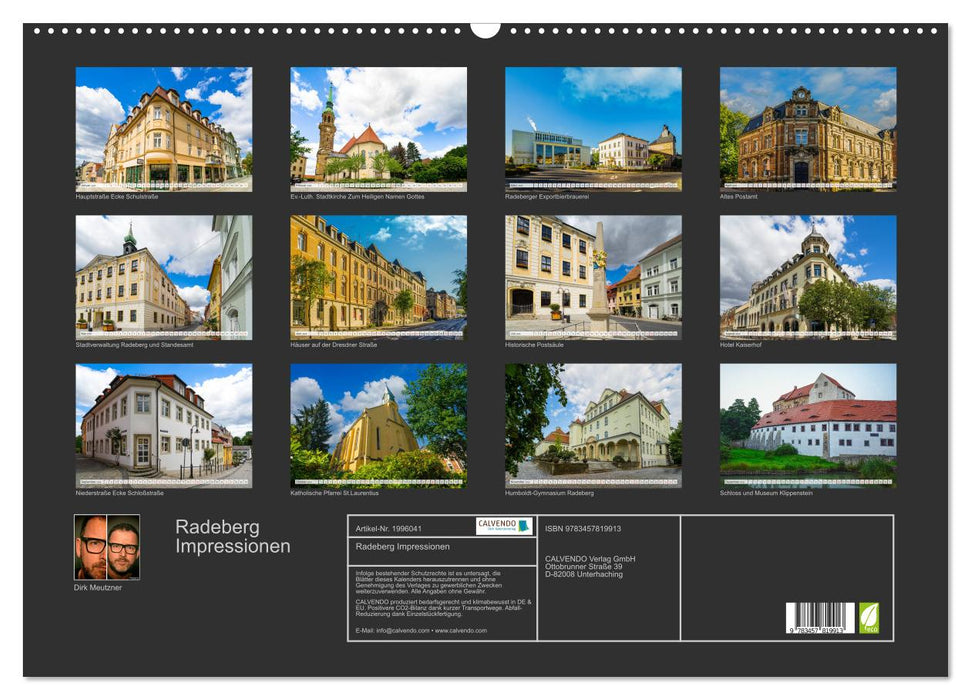 Radeberg Impressionen (CALVENDO Wandkalender 2026)