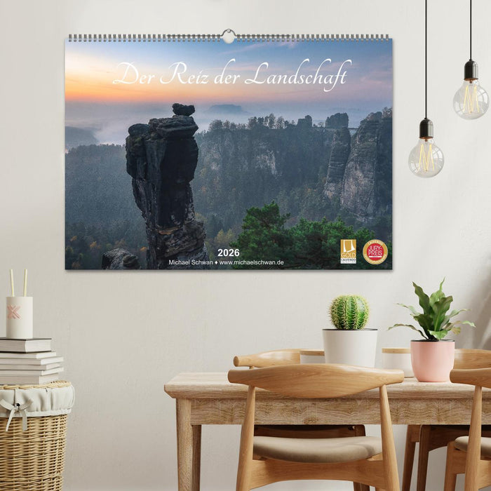 Der Reiz der Landschaft (CALVENDO Wandkalender 2026)