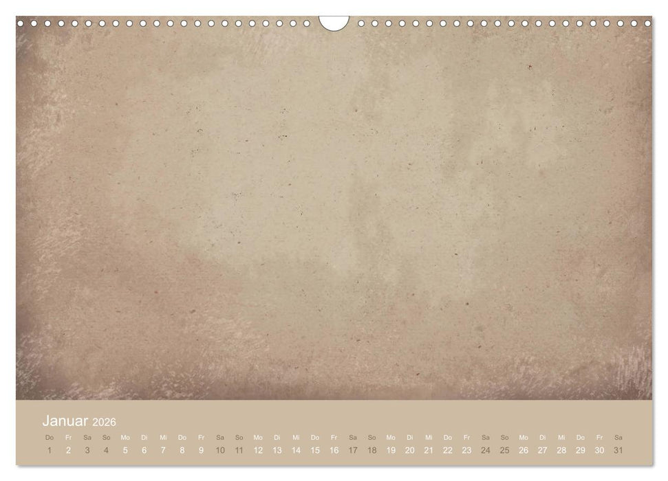 Vintage DIY Bastel-Kalender (CALVENDO Wandkalender 2026)