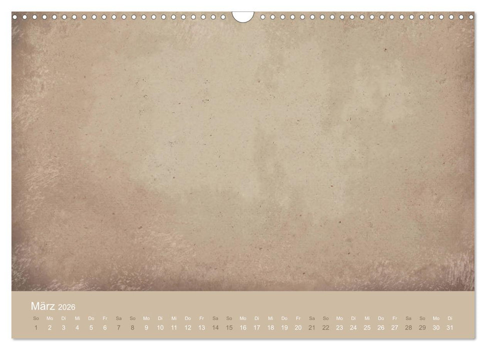 Vintage DIY Bastel-Kalender (CALVENDO Wandkalender 2026)