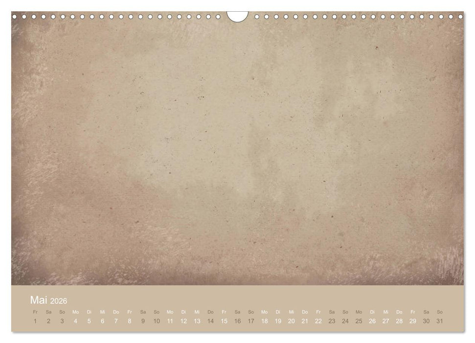 Vintage DIY Bastel-Kalender (CALVENDO Wandkalender 2026)
