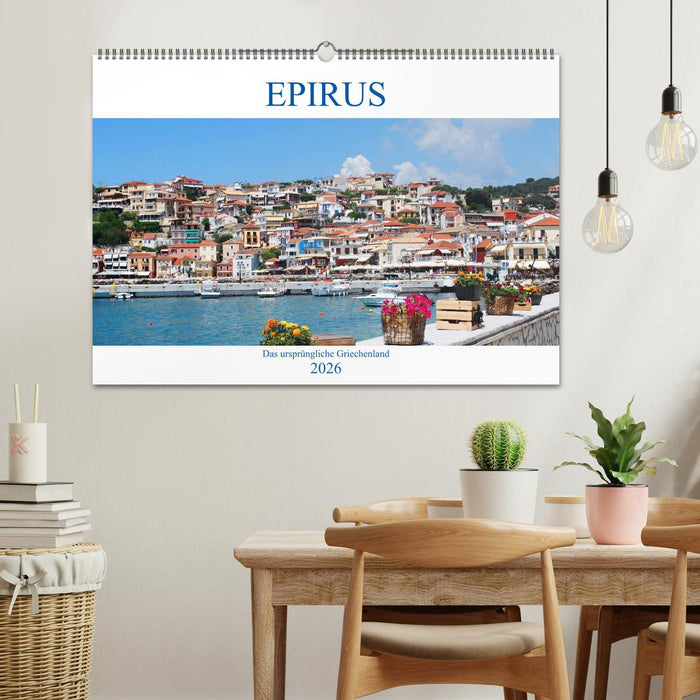 Epirus - Das ursprüngliche Griechenland (CALVENDO Wandkalender 2026)