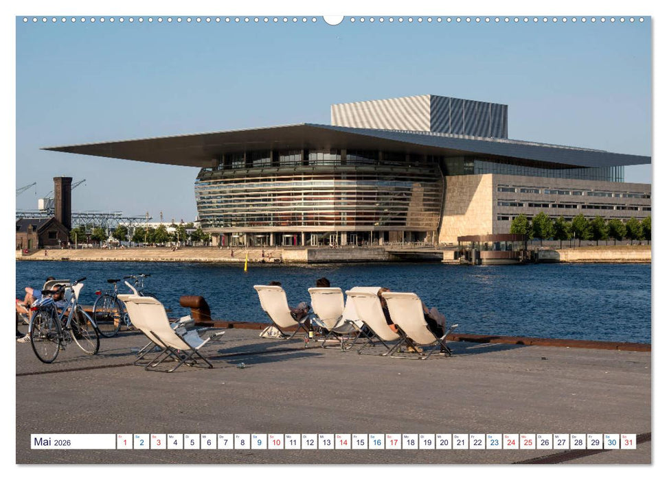 Sommer in Kopenhagen (CALVENDO Wandkalender 2026)