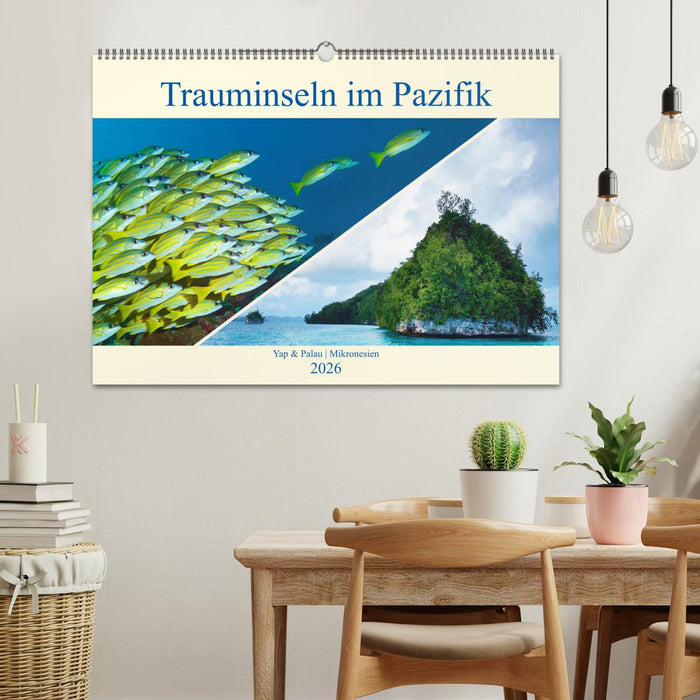 Mikronesien: Yap und Palau (CALVENDO Wandkalender 2026)