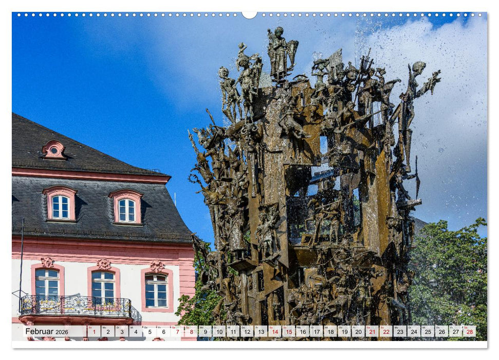 Mainz - Lebensfreude in RheinKultur (CALVENDO Wandkalender 2026)