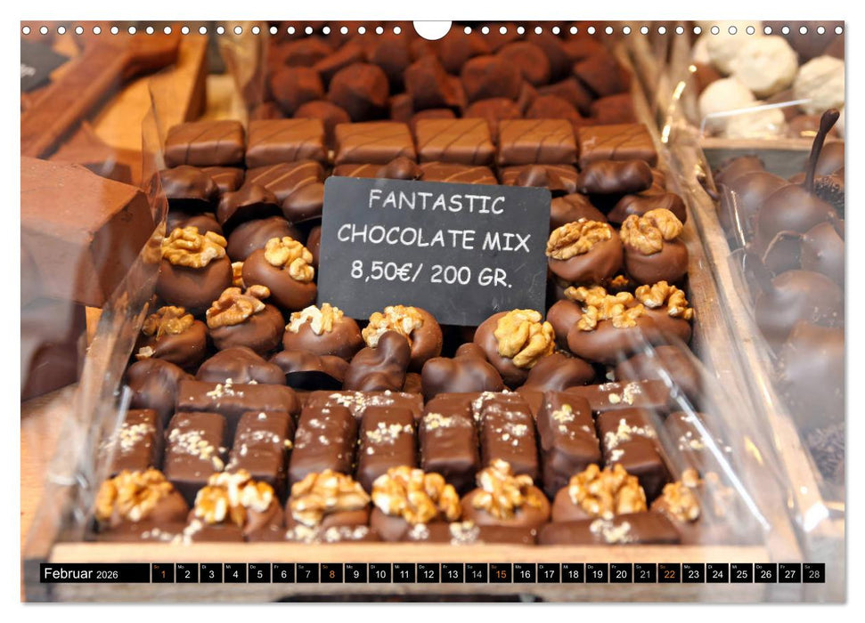 Brügge - Venedig des Nordens (CALVENDO Wandkalender 2026)