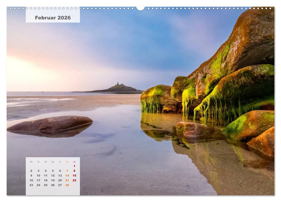 Bretagne - Küste im Licht (CALVENDO Wandkalender 2026)