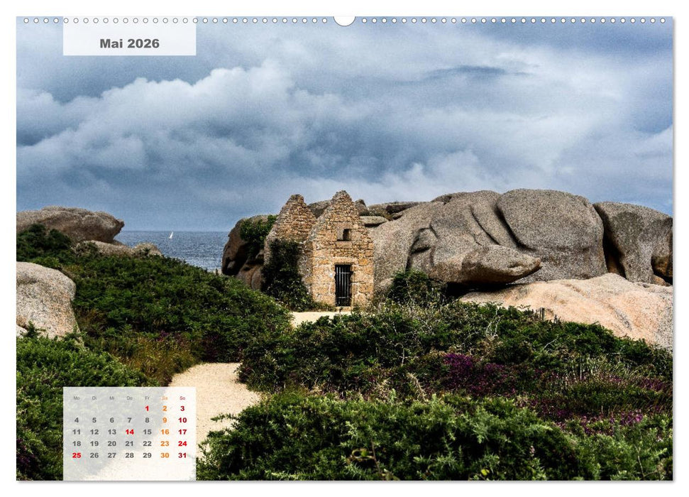 Bretagne - Küste im Licht (CALVENDO Wandkalender 2026)
