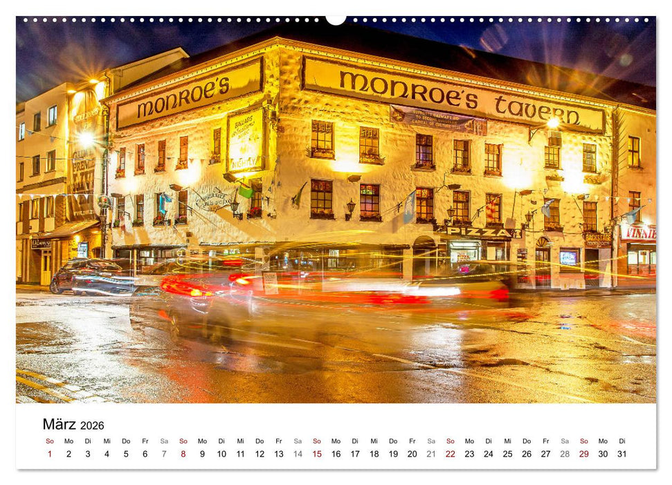 Irlands wilder Nordwesten, zwischen Galway und Fanad Head Lighthouse (CALVENDO Wandkalender 2026)