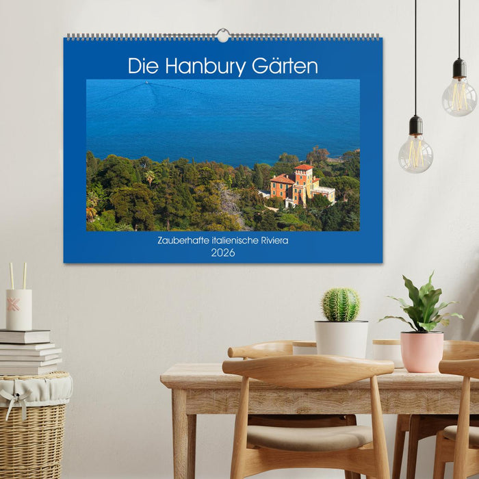 Zauberhafte Riviera - Die Hanbury Gärten (CALVENDO Wandkalender 2026)