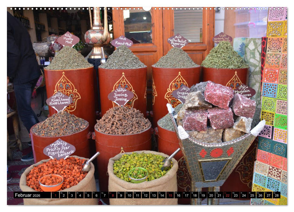 Exotische Märkte (CALVENDO Wandkalender 2026)