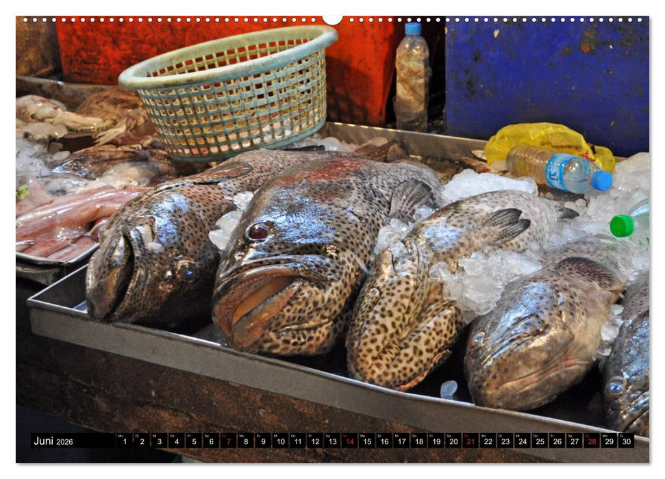 Exotische Märkte (CALVENDO Wandkalender 2026)