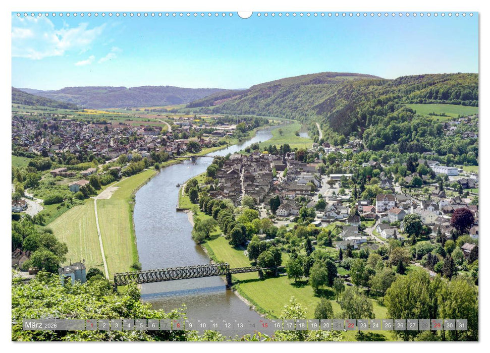 Weserbergland - sagenhaft schön (CALVENDO Wandkalender 2026)