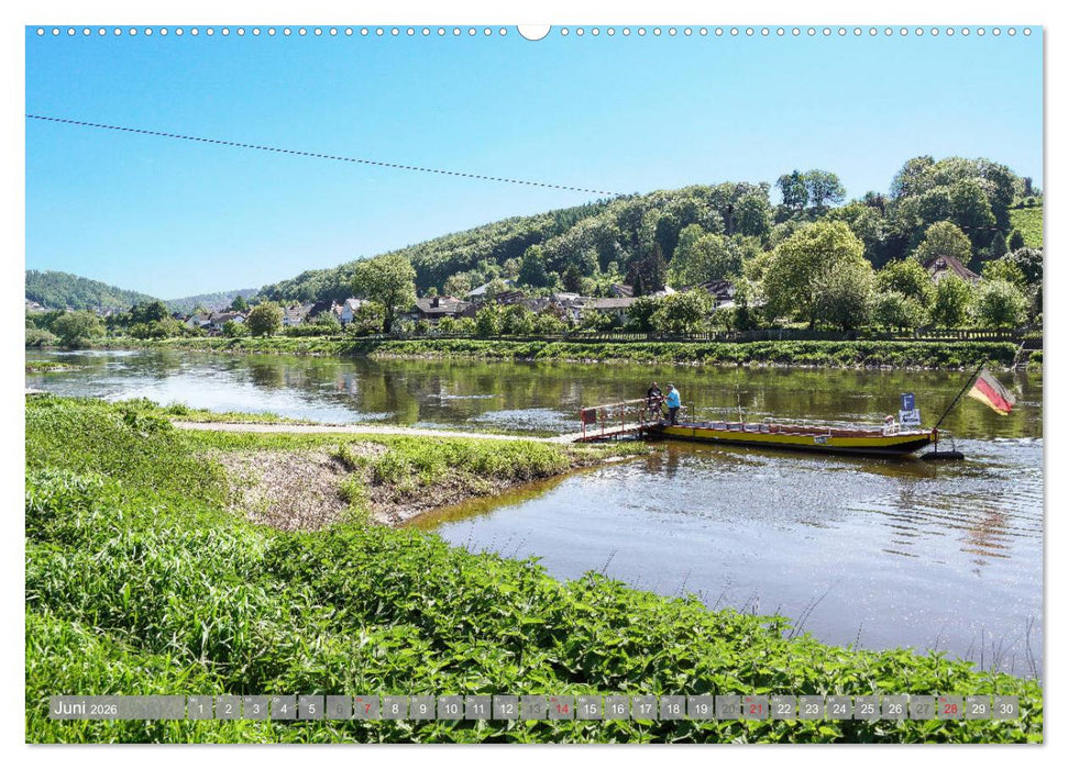 Weserbergland - sagenhaft schön (CALVENDO Wandkalender 2026)