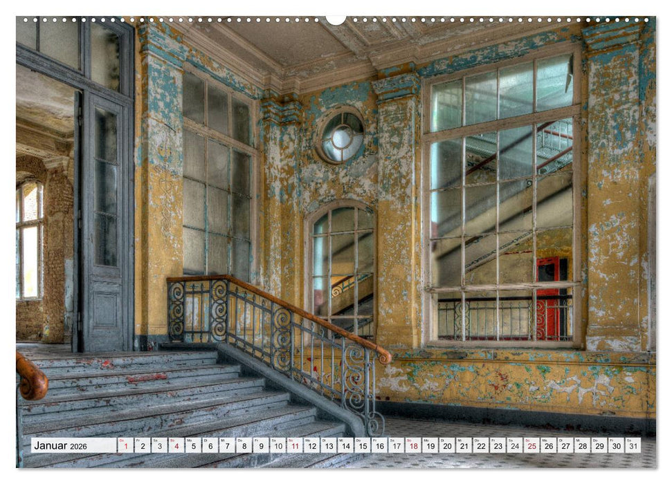 Heilstätten - verlassen und vergessen (CALVENDO Wandkalender 2026)