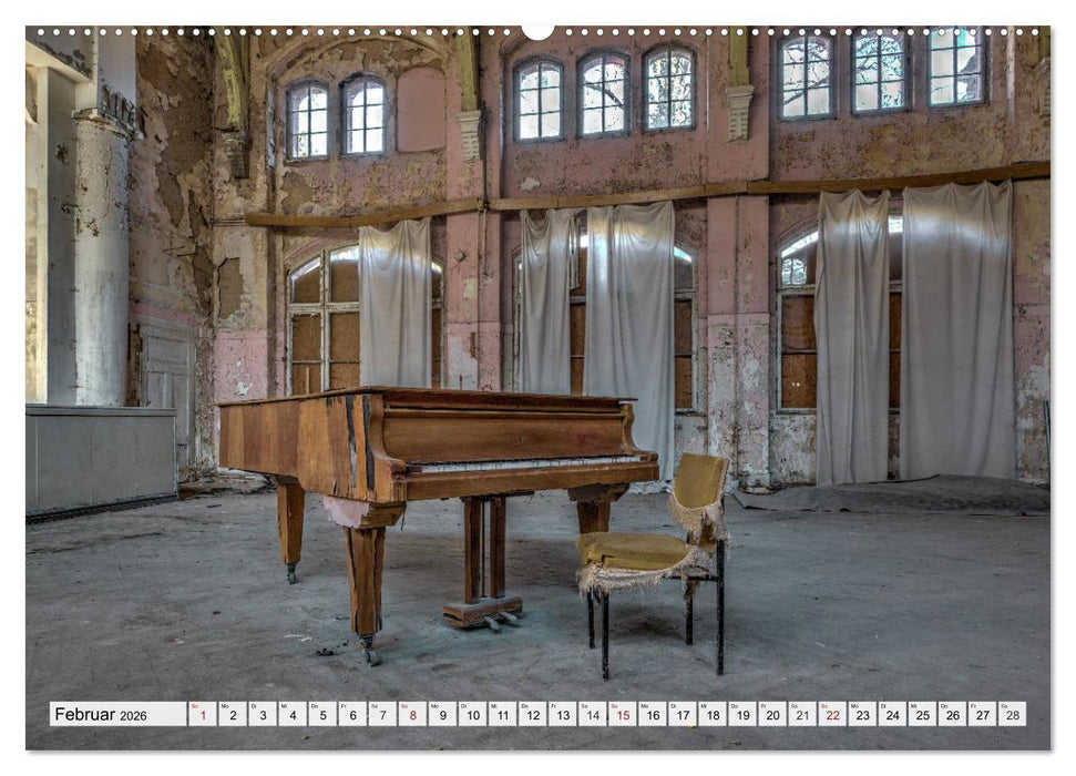 Heilstätten - verlassen und vergessen (CALVENDO Wandkalender 2026)