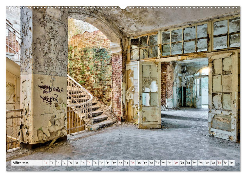 Heilstätten - verlassen und vergessen (CALVENDO Wandkalender 2026)
