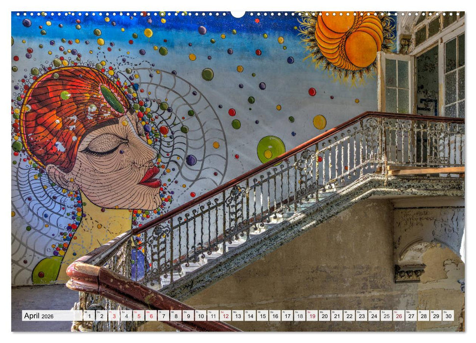 Heilstätten - verlassen und vergessen (CALVENDO Wandkalender 2026)