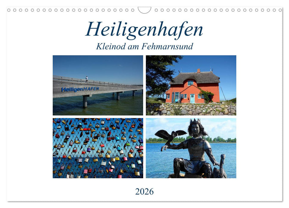 Heiligenhafen - Kleinod am Fehmarnsund (CALVENDO Wandkalender 2026)