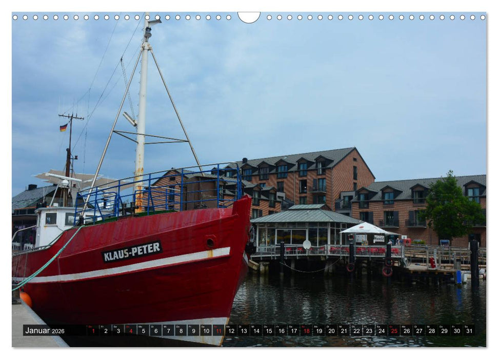 Heiligenhafen - Kleinod am Fehmarnsund (CALVENDO Wandkalender 2026)