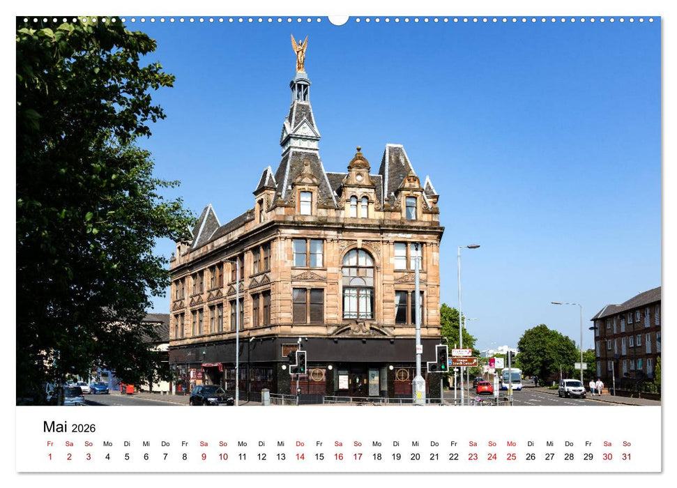 Faszination Glasgow (CALVENDO Wandkalender 2026)