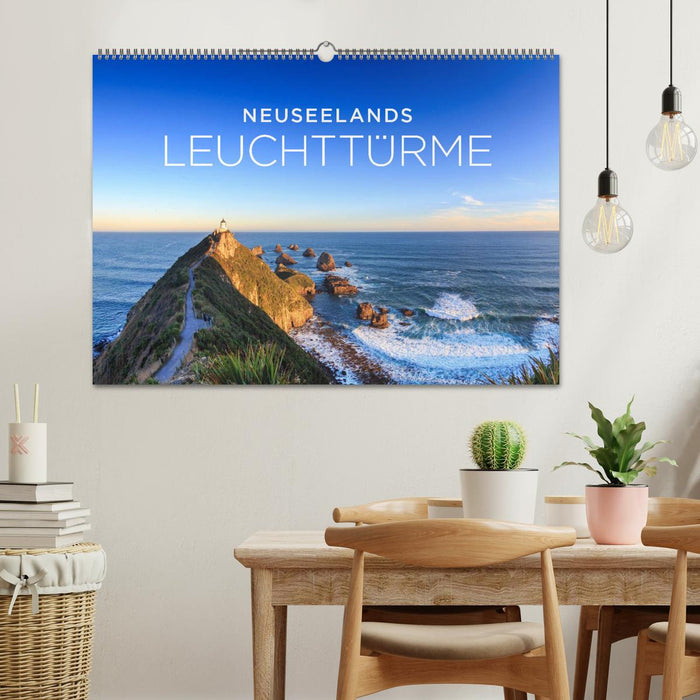 Neuseelands Leuchttürme (CALVENDO Wandkalender 2026)